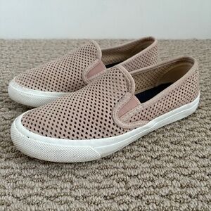 Sperry Perforated Slip-On Shoe - Size 7M